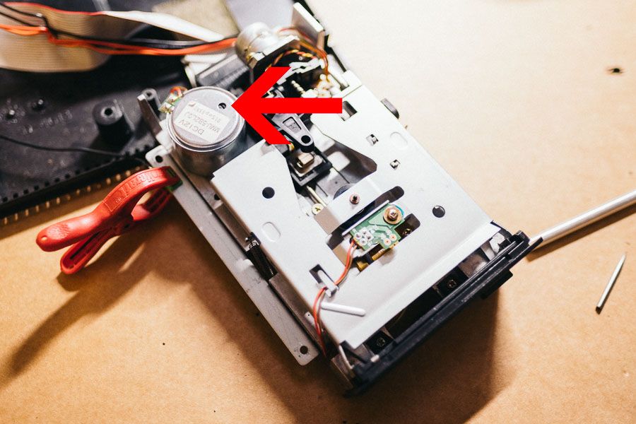 CPC 6128 : réparation du lecteur de disquette